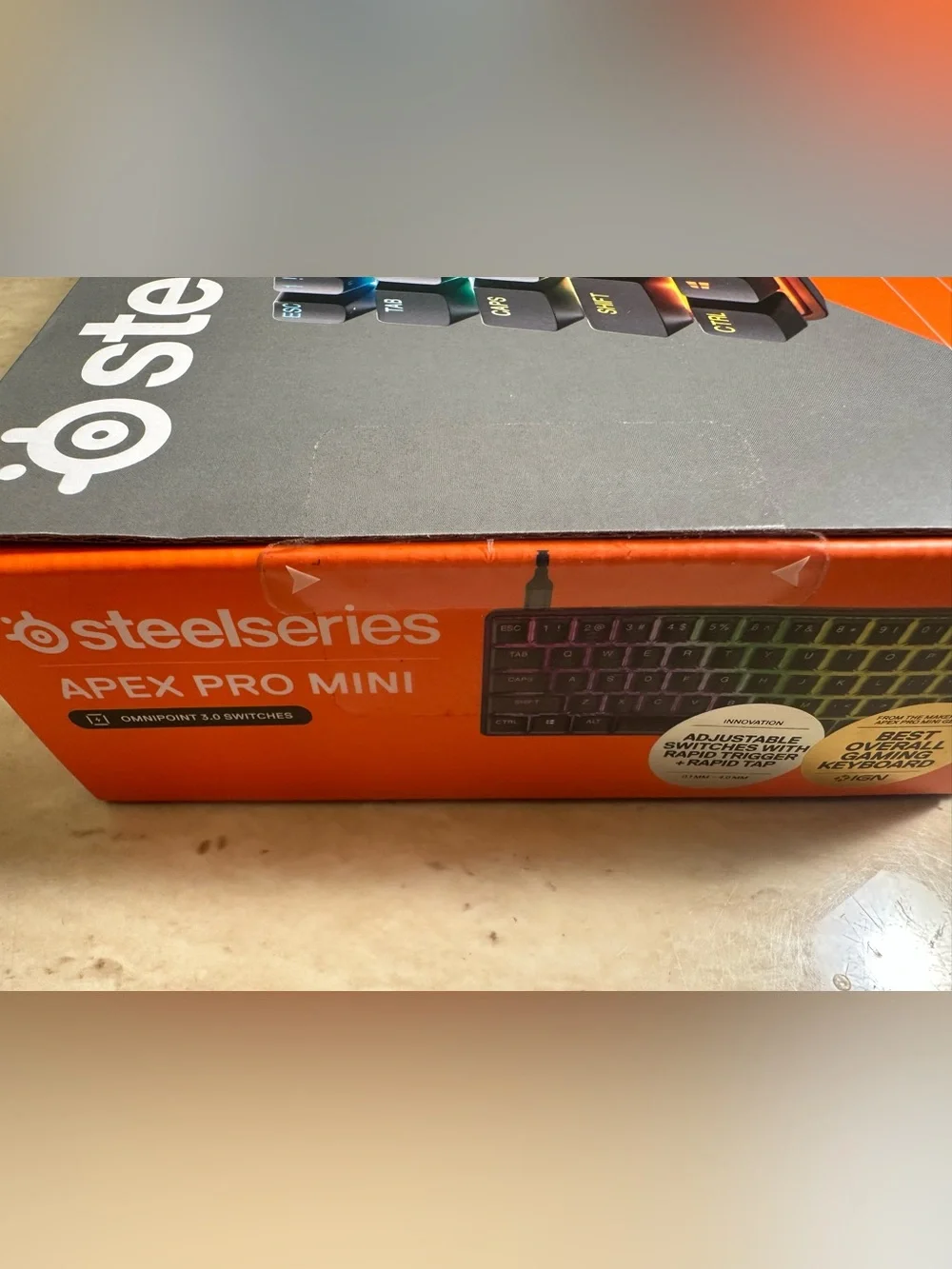 SteelSeries Apex Pro Mini Gen 3 Keyboard OmniPoint 3.0 Magnetic Switches SEALED